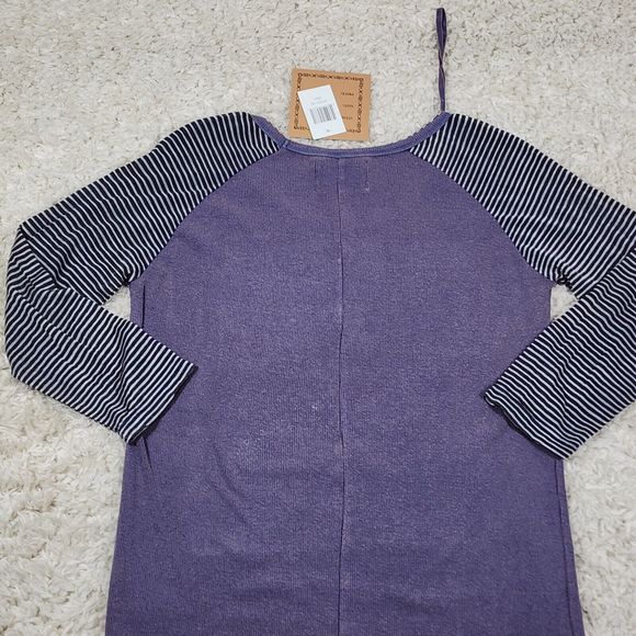 Cowgirl Legend Knit Tshirt Womens Large Purple Aztec Embellished Western Top - Picture 8 of 11